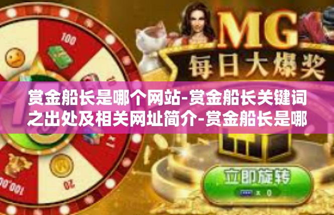 赏金船长是哪个网站-赏金船长关键词之出处及相关网址简介-赏金船长是哪个网站
