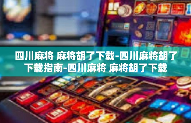 四川麻将 麻将胡了下载-四川麻将胡了下载指南-四川麻将 麻将胡了下载