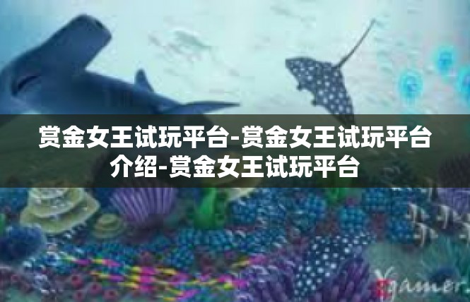 赏金女王试玩平台-赏金女王试玩平台介绍-赏金女王试玩平台