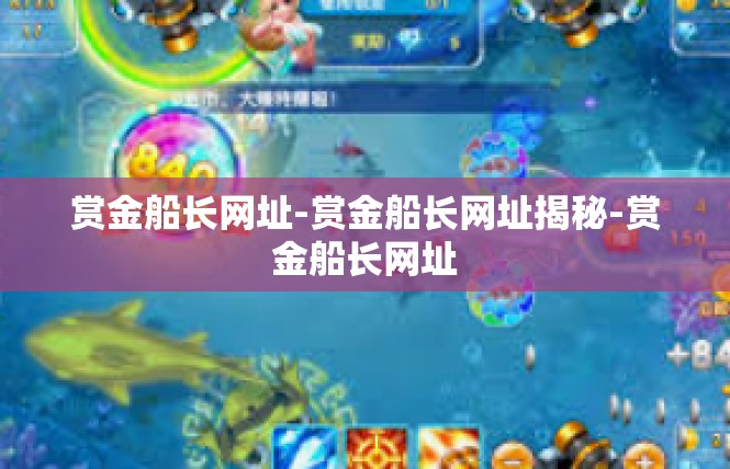 赏金船长网址-赏金船长网址揭秘-赏金船长网址