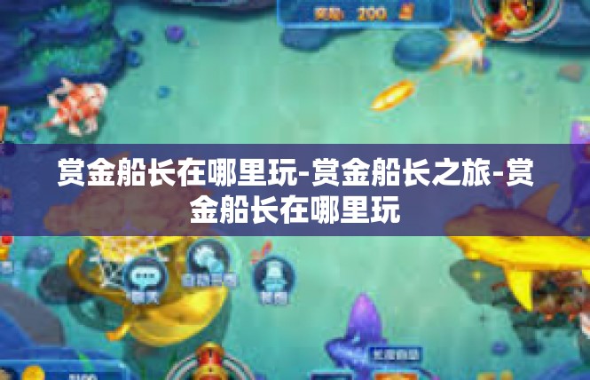 赏金船长在哪里玩-赏金船长之旅-赏金船长在哪里玩