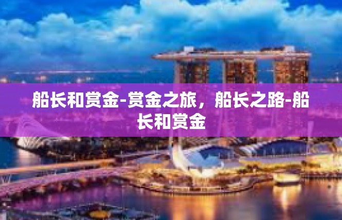 船长和赏金-赏金之旅，船长之路-船长和赏金
