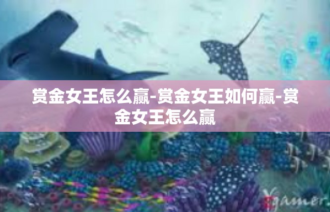 赏金女王怎么赢-赏金女王如何赢-赏金女王怎么赢