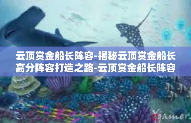 云顶赏金船长阵容-揭秘云顶赏金船长高分阵容打造之路-云顶赏金船长阵容