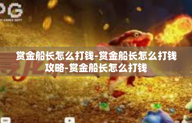 赏金船长怎么打钱-赏金船长怎么打钱攻略-赏金船长怎么打钱