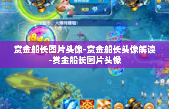 赏金船长图片头像-赏金船长头像解读-赏金船长图片头像