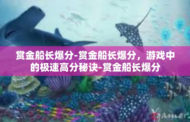 赏金船长爆分-赏金船长爆分，游戏中的极速高分秘诀-赏金船长爆分